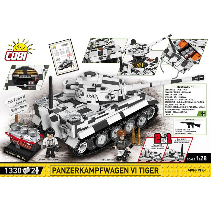 Cobi - Historische collectie - Pzkpfw Vi Tiger Ausf E